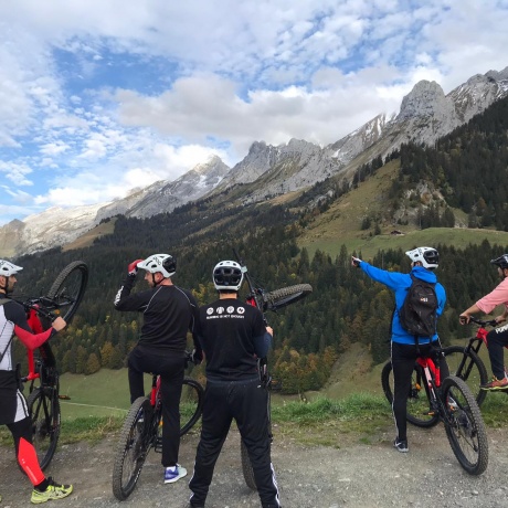 Electric Mountain Biking around Annecy - Full day
